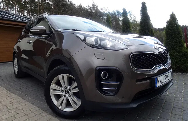 mazowieckie Kia Sportage cena 64900 przebieg: 160700, rok produkcji 2016 z Ruda Śląska